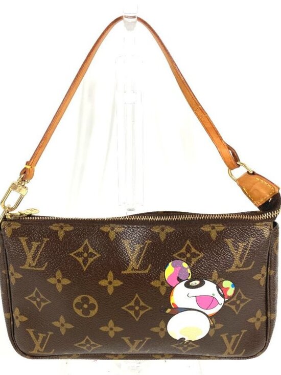 Louis Vuitton Handbags - Louis Vuitton Shoulder Bag Pochette Monogram Canvas Brown